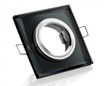 LC Light K1305-2 Viereckig Schwarz facette K1305-2