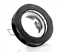 LC Light K1327-2 Rund Schwarz Blubber K1327-2
