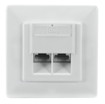 ETT Netzwerkdose, Unterputz, CAT 6, 2x RJ45 1647415
