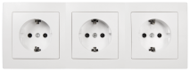 McPower Steckdosen Set Flair ''Beginner 3S'' 4-teilig, weiß 1534876