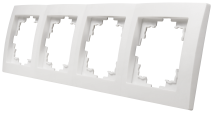 McPower Rahmen ''Flair'', 4-fach, weiß 1534811