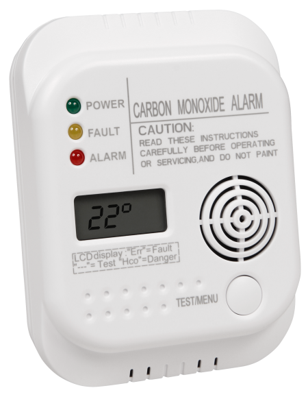 McPower Kohlenmonoxid-Melder ''KD-201'', Thermometer, DIN EN50291 zertifiziert McPower Kohlenmonoxid-Melder ''KD-201'', Thermometer, DIN EN50291 zertifiziert