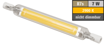 McShine LED-Strahler ''LS-718'' R7s, 7W, 700lm, 118mm, 360°, warmweiß 1452220