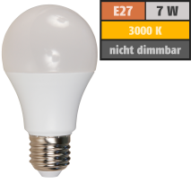 McShine LED-Glühlampe ''Brill95'' E27, 7W, 600lm, 240°, warmweiß, Ra >95, 60x109mm 1452276