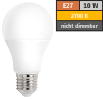 Noname LED Glühlampe E27, 10W, 800 lm, warmweiß 1452609