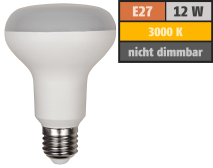 McShine LED-Reflektorstrahler , E27, R80, 12W, 1050lm, 120°, 3000K, warmweiß 1452280