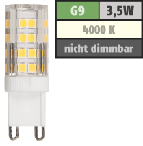 McShine LED-Stiftsockellampe , G9, 3,5W, 300lm, 4000K, neutralweiß 1452212