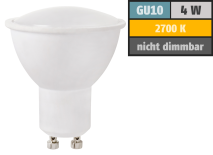 Noname LED-Strahler GU10, 4W, 300 lm, warmweiß, Milchglas 1452608