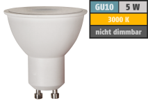 McShine LED-Strahler ''Brill95'' GU10, 5W, 400lm, 38°, warmweiß, Ra >95, 50x56mm 1452274