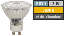 McShine LED-Strahler ''MCOB'' GU10, 2W, 100lm, warmweiß 1451696