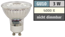 McShine LED-Strahler ''MCOB'' GU10, 3W, 250 lm, neutralweiß 1451327