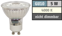 McShine LED-Strahler ''MCOB'' GU10, 5W, 400 lm, neutralweiß 1451329