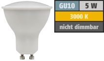 McShine LED-Strahler ''PV-50'' GU10, 5W, 400lm, 110°, 3000K, warmweiß 1451986