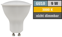 McShine LED-Strahler ''PV-90'' GU10, 9W, 900lm, 120°, 3000K, warmweiß 1452137