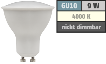 McShine LED-Strahler ''PV-90'' GU10, 9W, 900lm, 120°, 4000K, neutralweiß 1452138