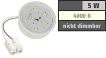 McShine LED-Modul , 5W, 400 Lumen, 230V, 50x23mm, neutralweiß, 4000K 1451777