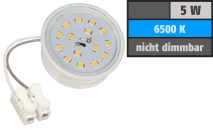 McShine LED-Modul , 5W, 400 Lumen, 230V, 50x23mm, tageslichtweiß, 6500K 1452316