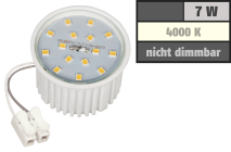 McShine LED-Modul , 7W, 510 Lumen, 230V, 50x33mm, neutralweiß, 4000K 1452157