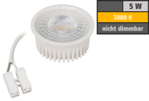 McShine LED-Modul ''MCOB'' 5W, 400 Lumen, 230V, 50x25mm, warmweiß, 3000K 1452185