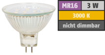 McShine LED-Strahler ''ET10'', MR16, 3W, 250 lm, warmweiß 1451332