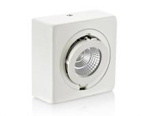 LC Light Aufbaustrahler 6W Eckig COB Daylight Schwenkbar LC360613S