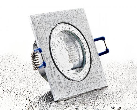 LC Light ALU Einbaustrahler Bicolor viereckig mit Klickverschluss IP44 LC Light ALU Einbaustrahler Bicolor viereckig mit Klickverschluss IP44