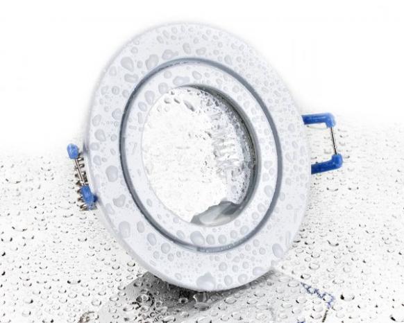LC Light ALU Einbaustrahler Weiß rund mit Klickverschluss IP44 LC Light ALU Einbaustrahler Weiß rund mit Klickverschluss IP44