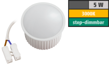 McShine LED-Modul ''PL-50'' 5W, 400Lumen, 230V, 50x25mm, warmweiß, step-dimmbar 1452692