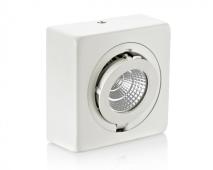 LC Light Aufbaustrahler 6W Eckig COB Daylight Schwenkbar LC360613S