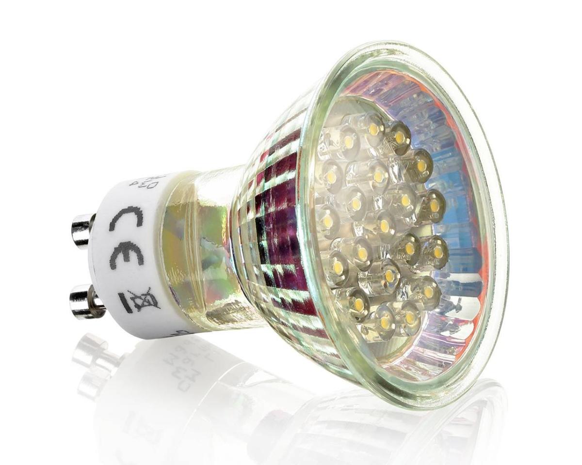 LC Light GU10 1,2W 20LED Kaltweiß