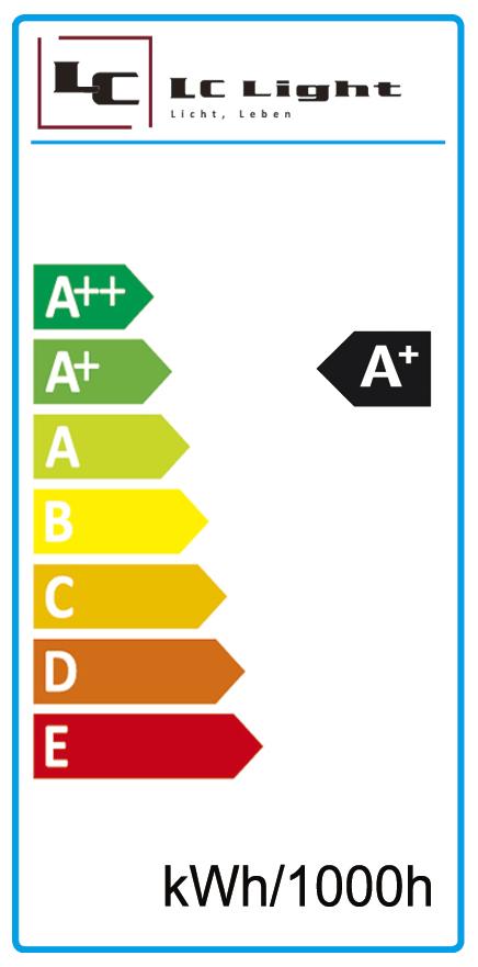 LC-Light - automatisch angeleg LED Panel Eckig 12W Daylight